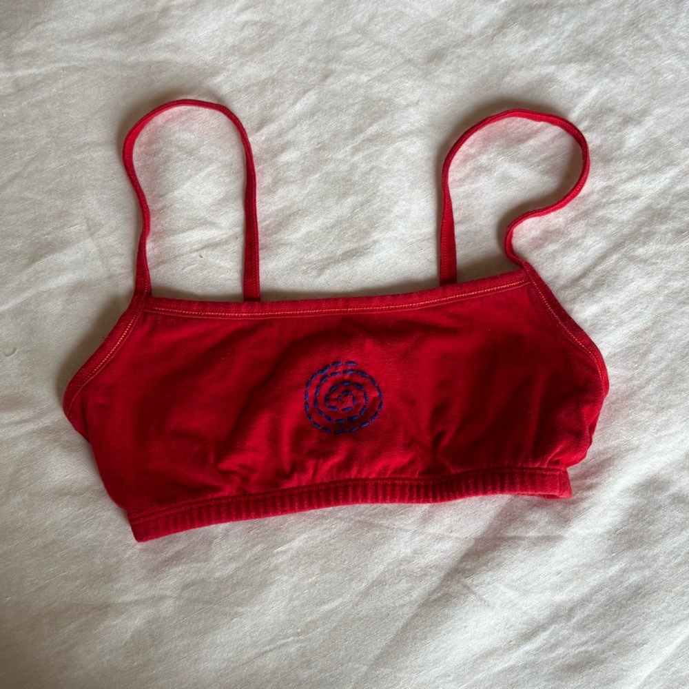 Red Women's Bralette